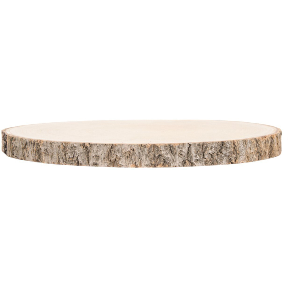 Paulownia Wooden Log Decoration Natural 30cm Image 4