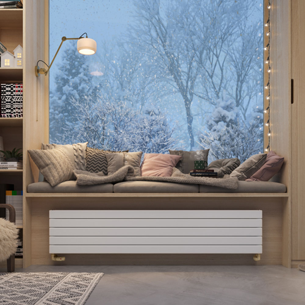 Terma Forte 3471 BTU White Double Panel Radiator 1800 x 366mm Image 8