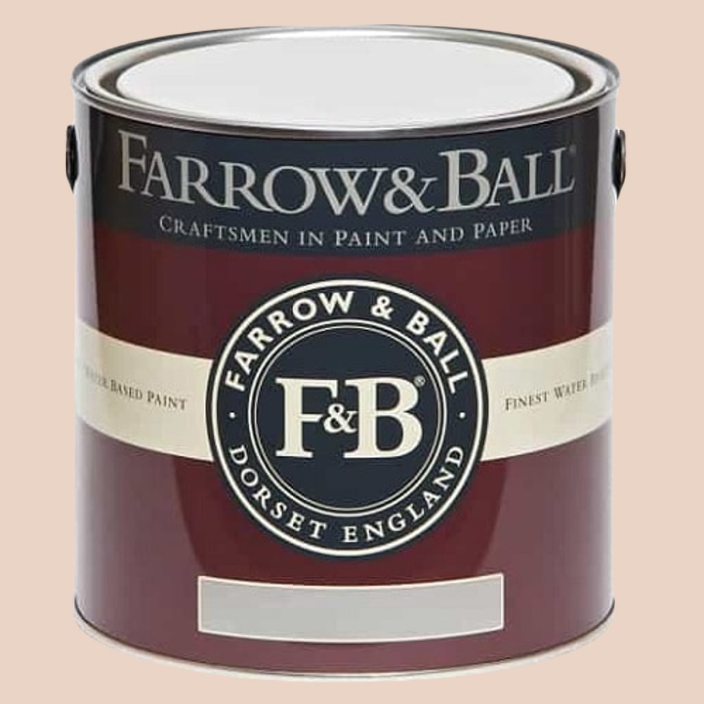 Farrow & Ball Interior Wood and Metal 202 Pink Ground Flat Eggshell Paint 2.5L Image 2