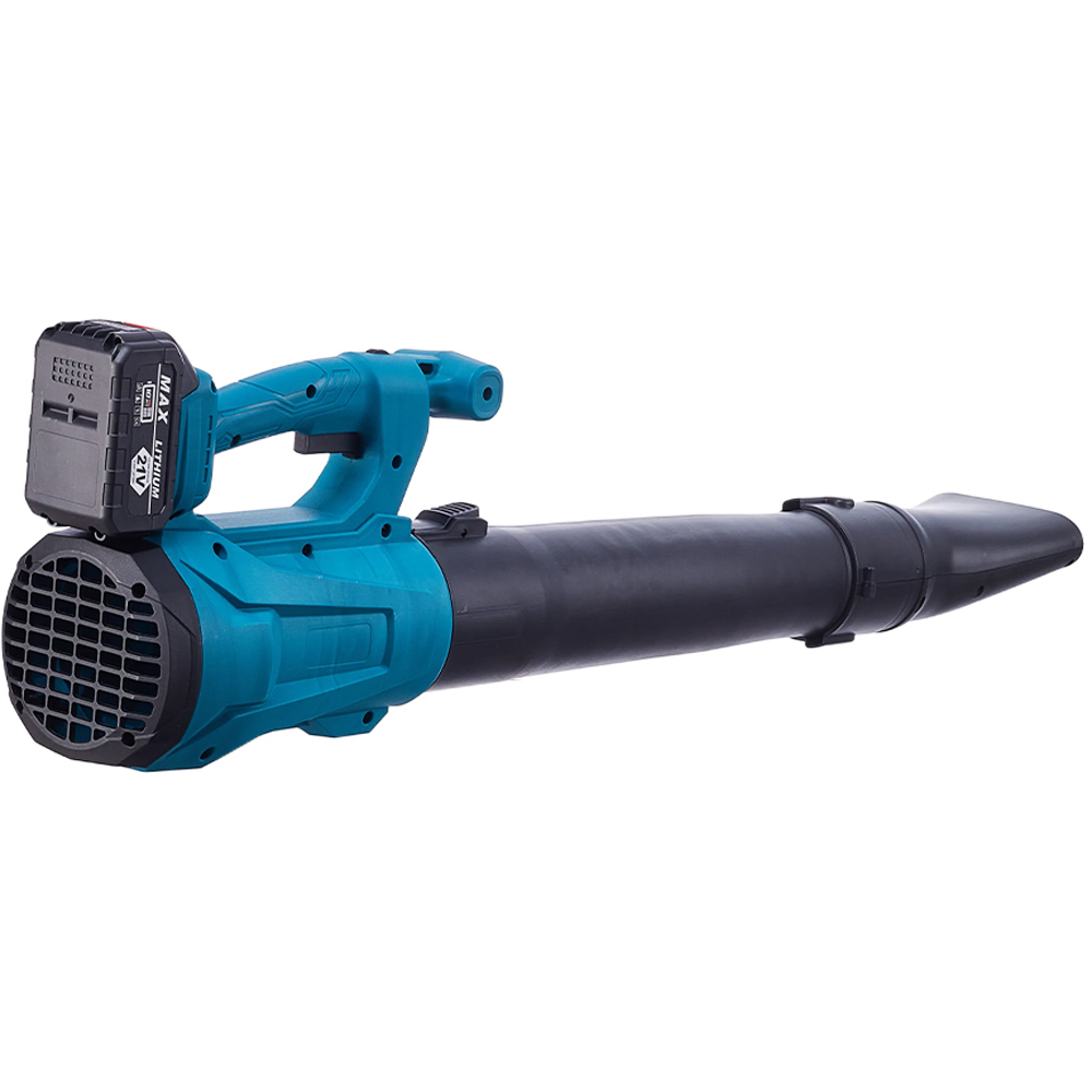 Living and Home 21V Blue Cordless Handheld Leaf Blower Image 3
