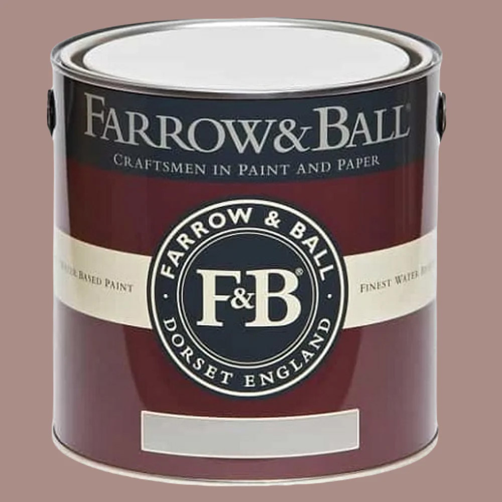Farrow & Ball Sulking Room Pink Exterior Eggshell Paint 2.5L Image 2