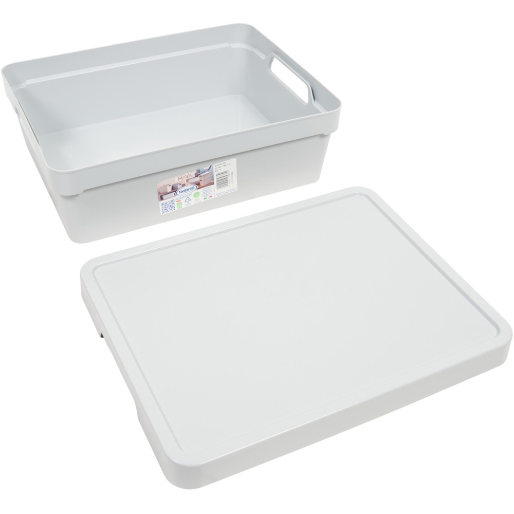 Matte Finish Storage Box Grey Image 4