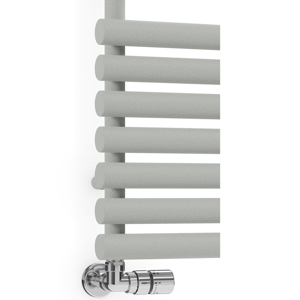 Terma Rolo Towel 2002BTU Salt n Pepper Heated Towel Rail 590 x 900mm Image 3