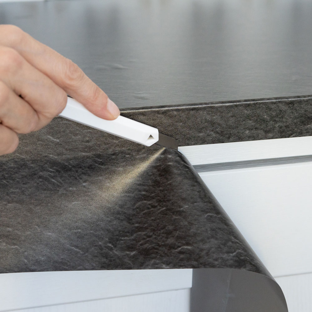 d-c-fix Matt Slate Black Sticky Back Plastic Vinyl Wrap Film 67.5cm x 5m Image 3