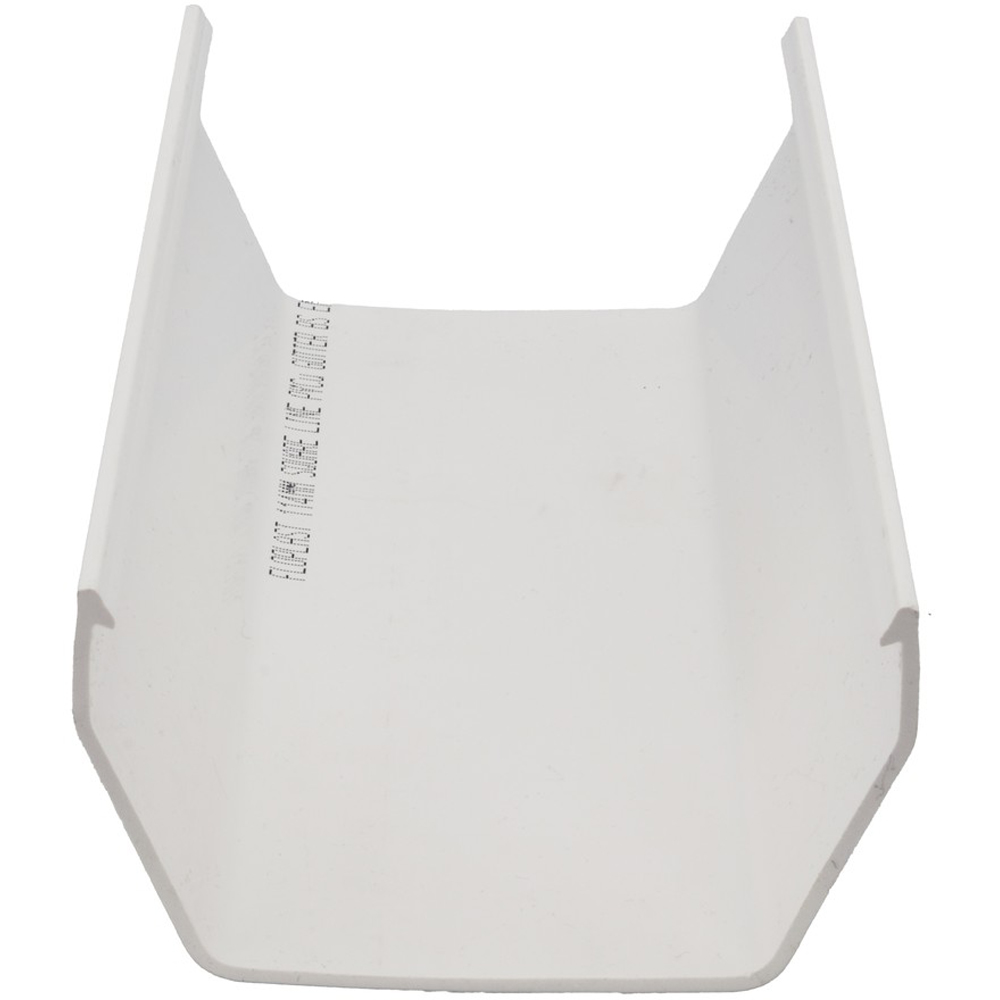 FloPlast Square Gutter White 114mm x 3m Image 2