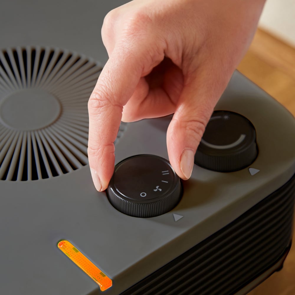 Morphy Richards Grey Flat Fan Heater 2000W Image 5