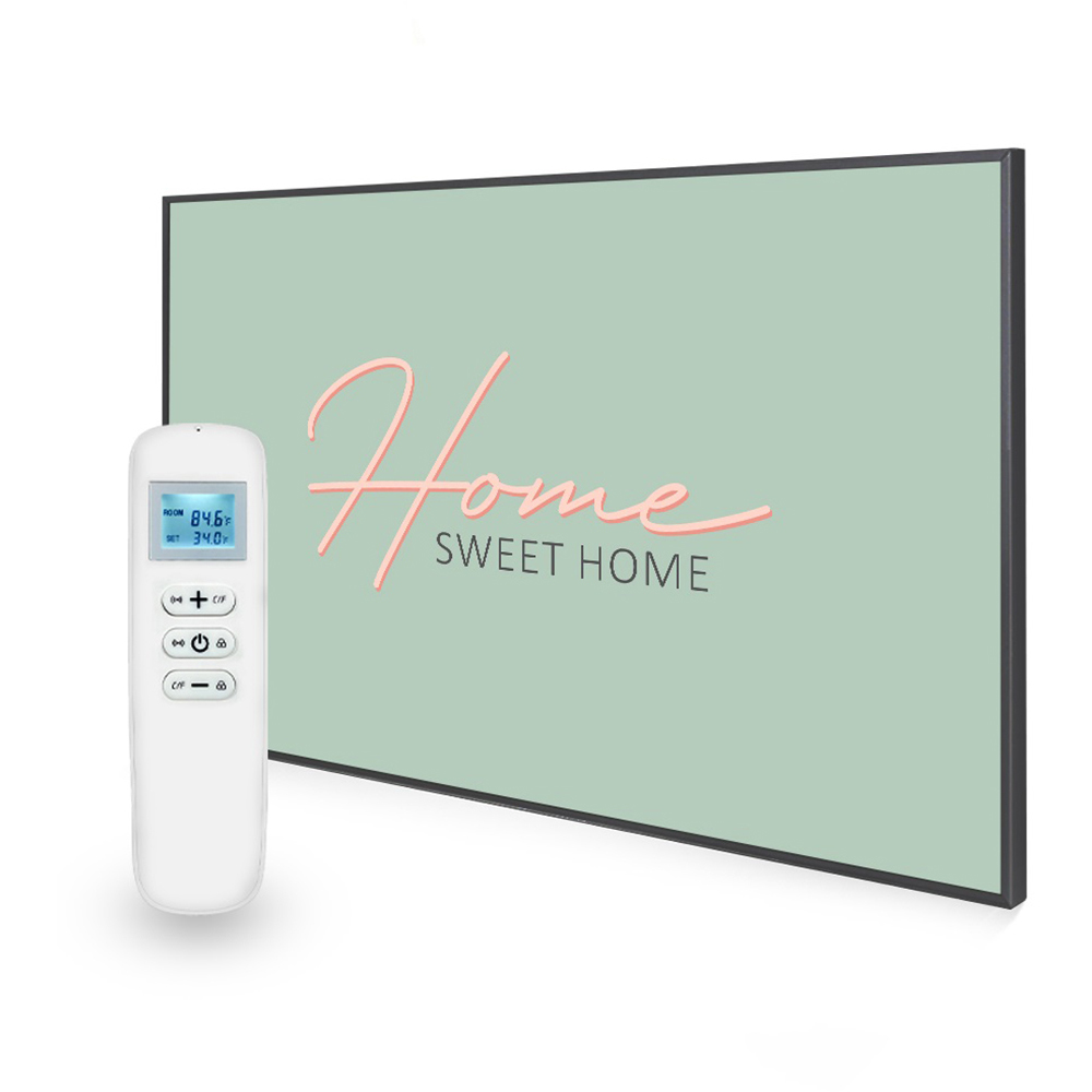 Mirrorstone Nexus Home Sweet Home Quote Wi-Fi Infrared Heating Panel 900W 795 x 1195mm Image 3