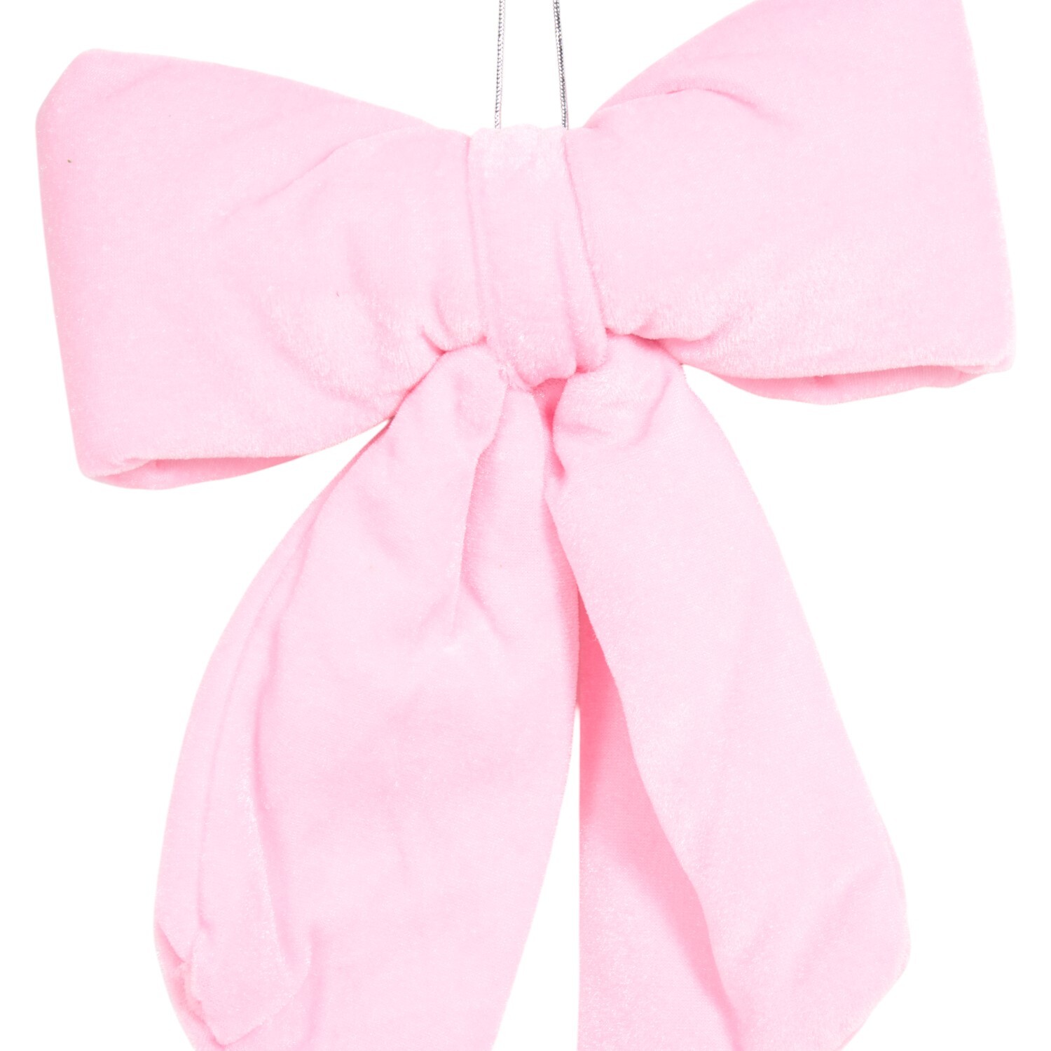 Chunky Plush Bow Hanging Decoration Image 8