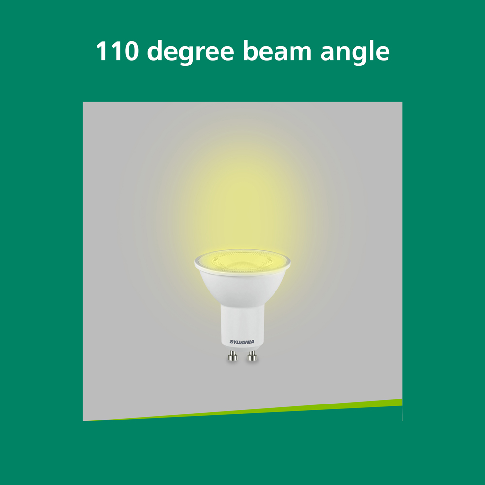 Sylvania 10 Pack RefLED GU10 Neutral White 4.2W LED Bulb Image 5