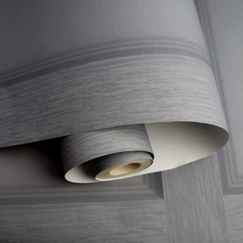 Holden Decor Modern Wood Panel Grey Wallpaper Image 2