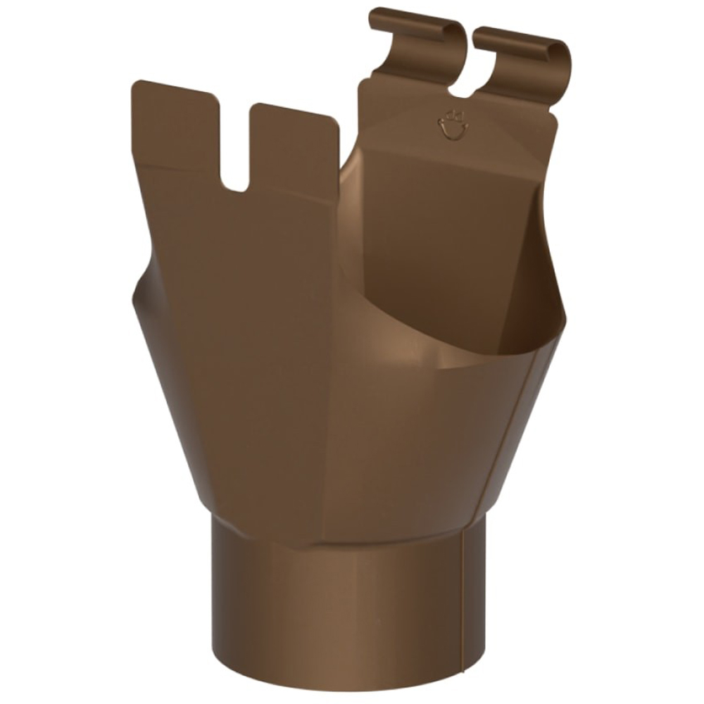 Galeco Steel Half Round Gutter Kit Copper Effect 135mm Image 5