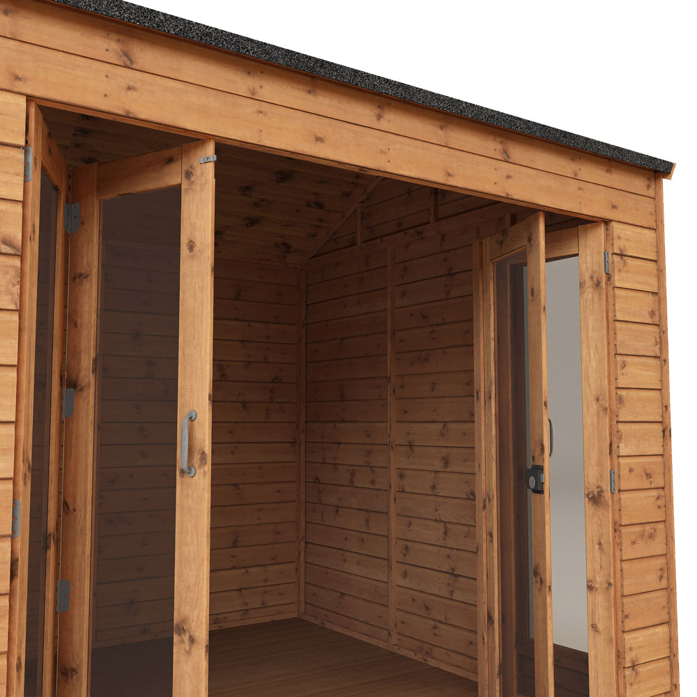 Mercia 8 x 8ft Double Door Vermont Summerhouse Image 9