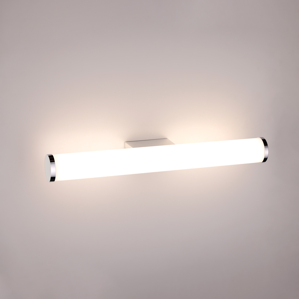TCP White Tubular Mirror Bathroom Wall Light 400mm 8W Image 6