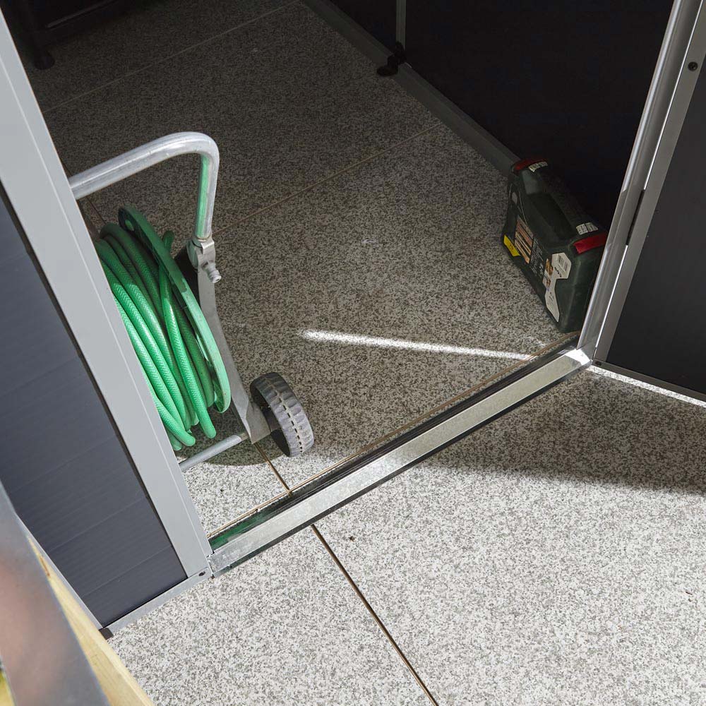 Airevale 4X6 Plastic Shed - Dark Grey Image 11