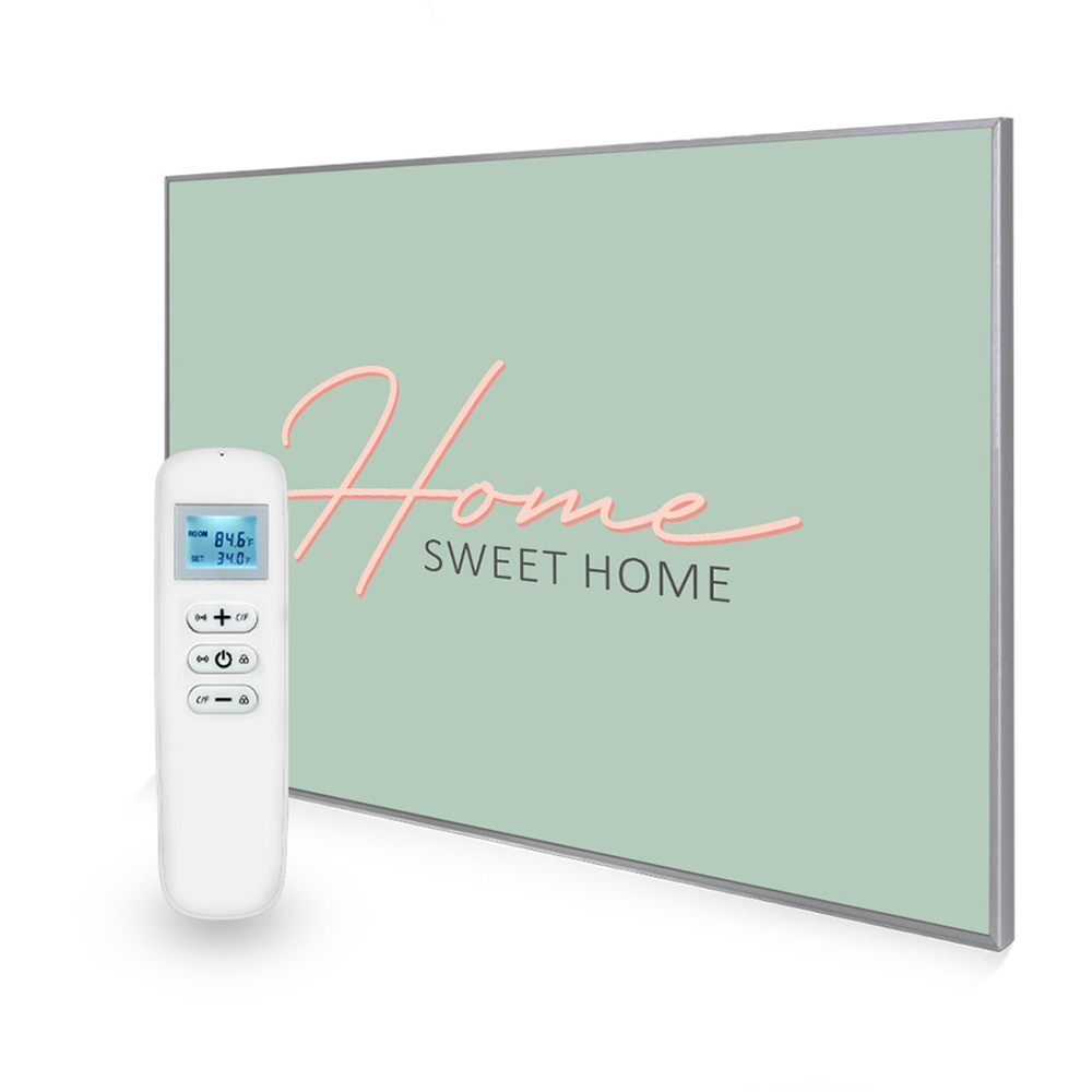 Mirrorstone Nexus Home Sweet Home Quote Wi-Fi Infrared Heating Panel 1200W 995 x 1195mm Image 2