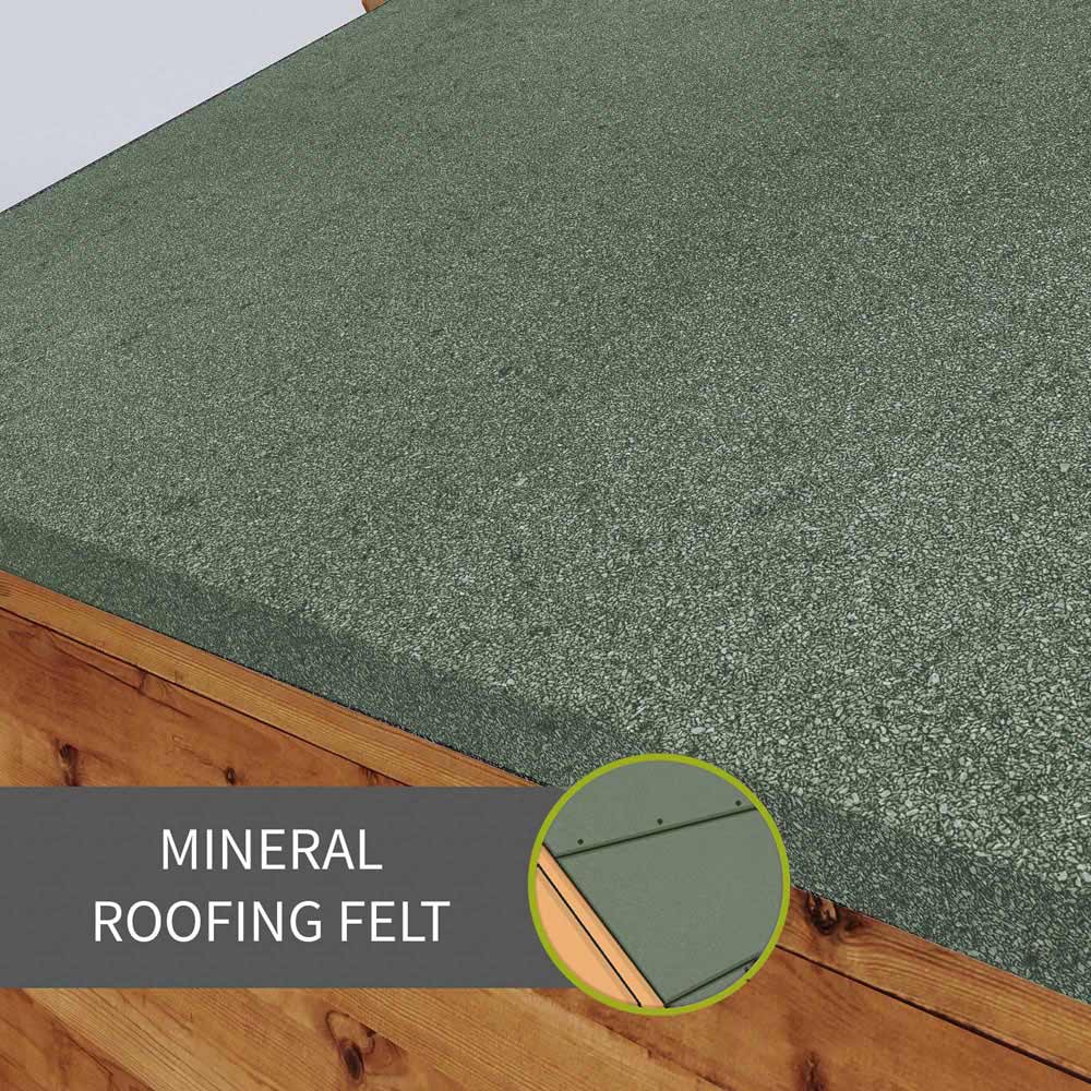 Mercia 10 x 8ft Shiplap Apex Wooden Shed Image 2