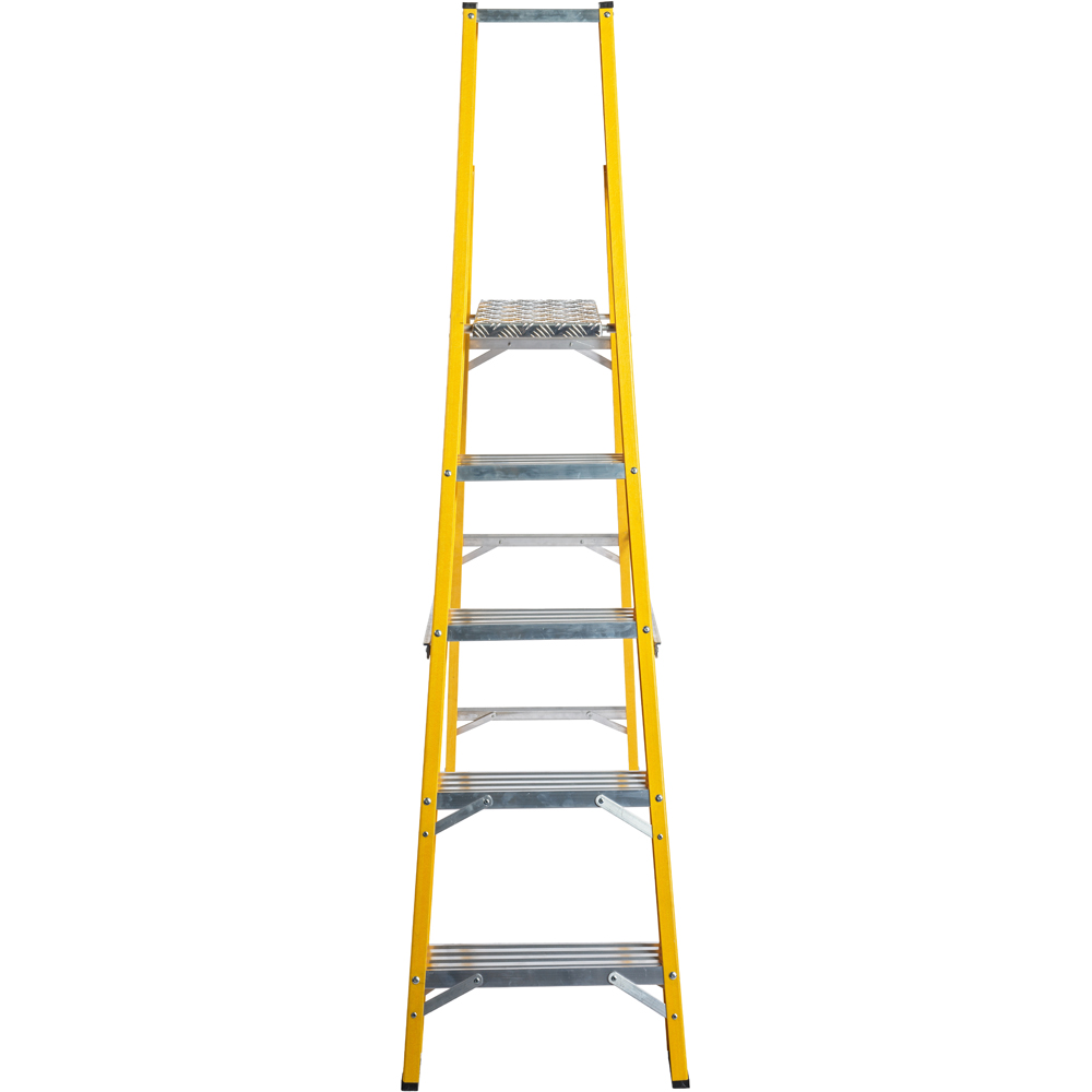 Lyte Ladders and Towers MagnaStep 5 Tread Glassfibre Platform Step Ladder Image 2