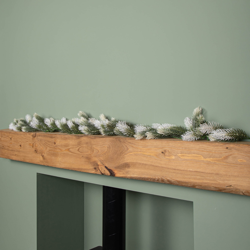 Samuel Alexander Plain Green Foliage Garland 157cm Image 4