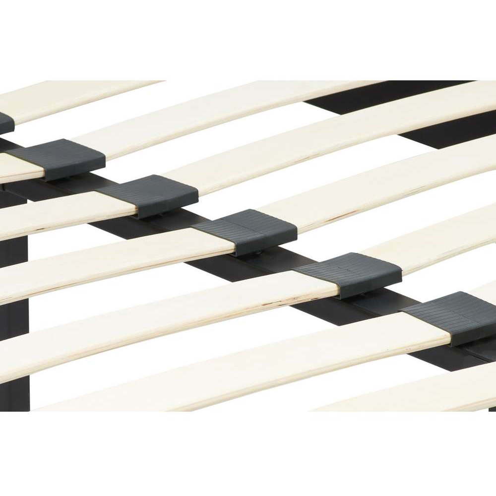 Loxley Small Double Blue Fabric Bed Image 8