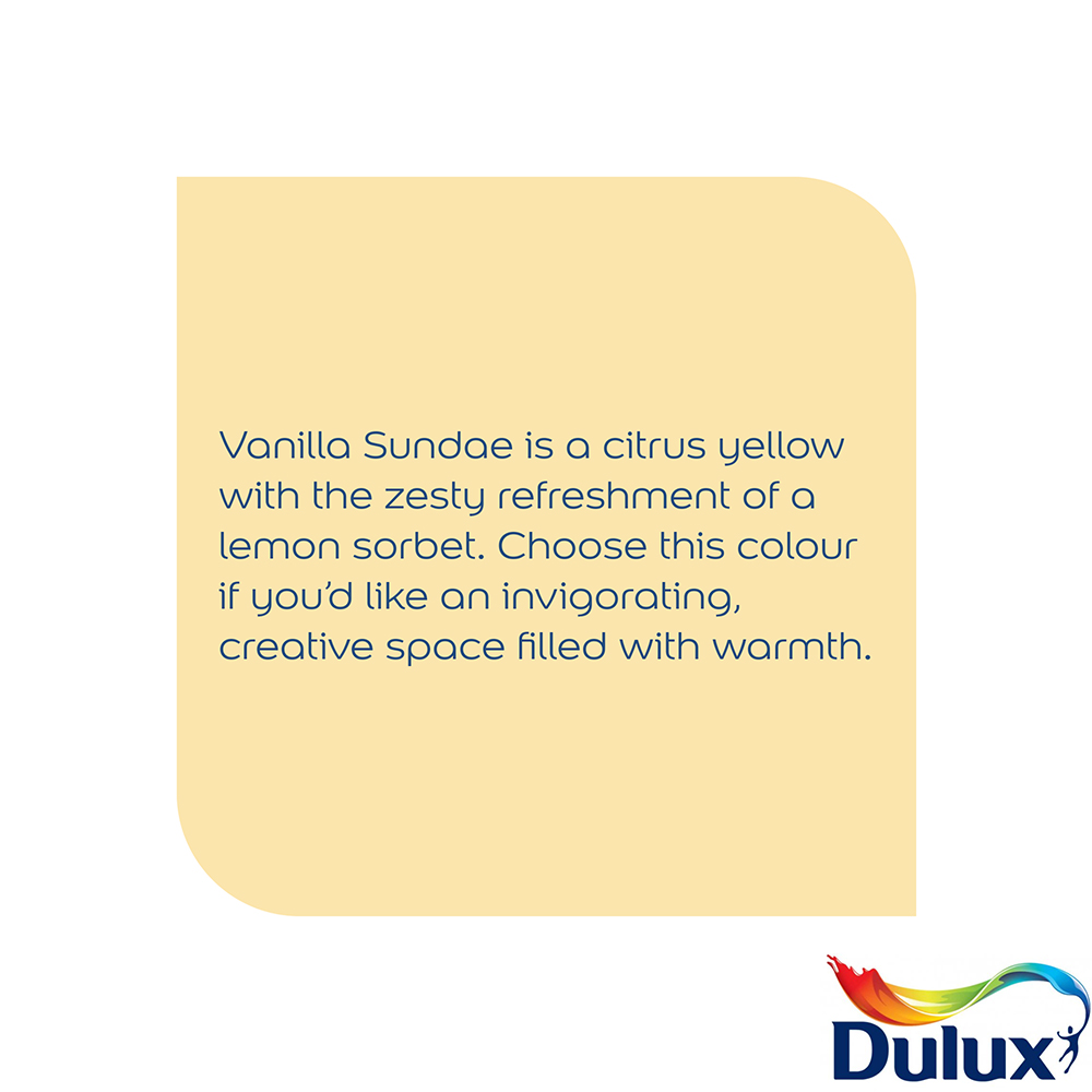Dulux Easycare Vanilla Sundae Washable and Tough Matt Emulsion Paint 2.5L Image 7