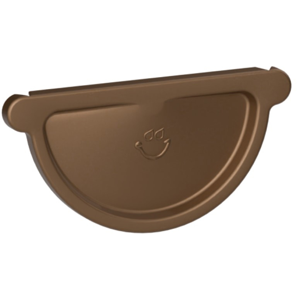 Galeco Steel Half Round Gutter Kit Copper Effect 135mm Image 4