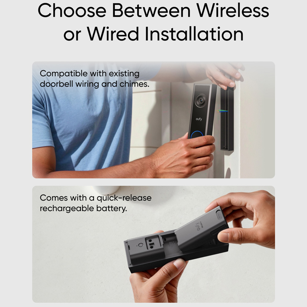 Eufy C31 2K Wireless Video Doorbell Image 5