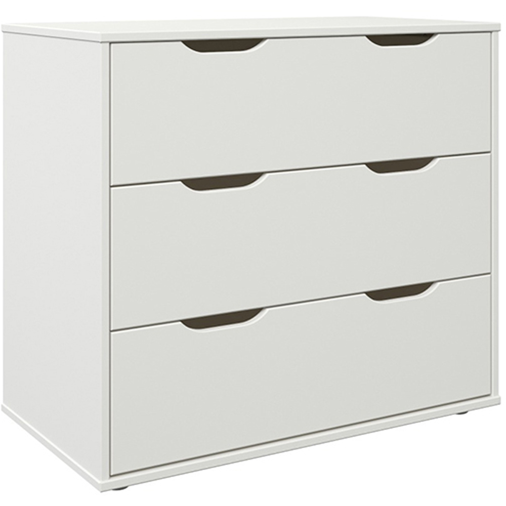 Noomi Midi Single Continental White Mid Sleeper with Storage Image 4