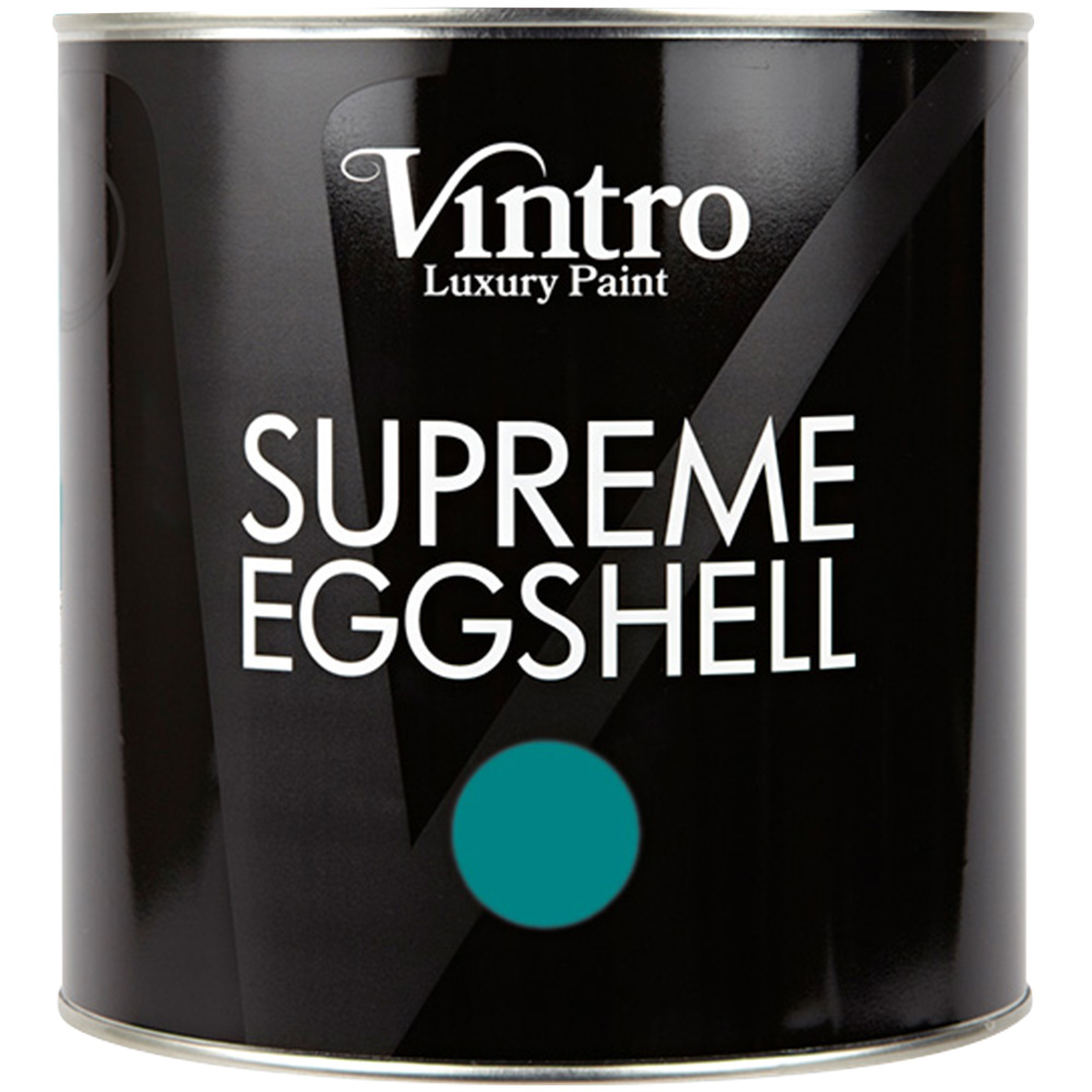 Vintro Paint Teal Eggshell Paint 2.5L Image 2