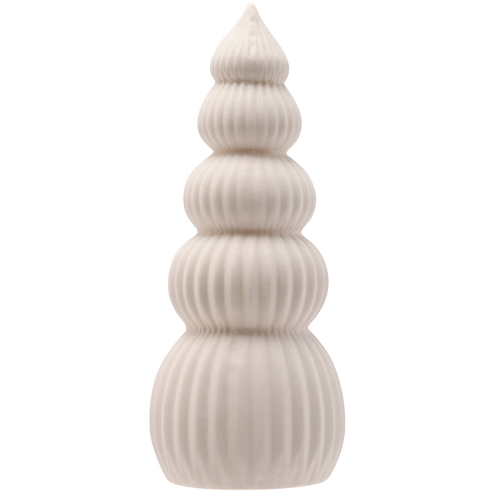 The Seasonal Gift Co. LED Ceramic Light Up Christmas Tree 15cm Image 4