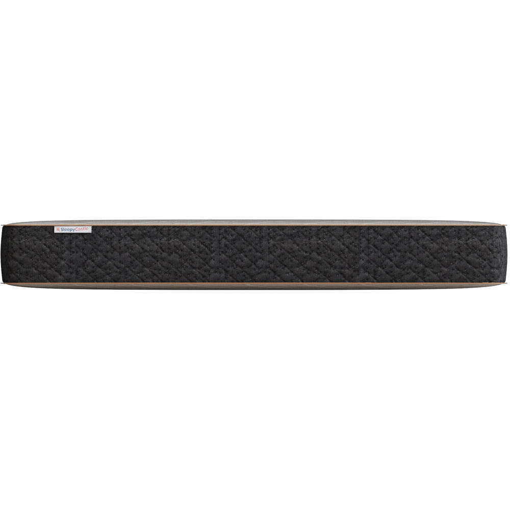 GFW King Size Black Faux Leather End Lift Ottoman Bed with Memory Pocket Spring Mattress Image 6