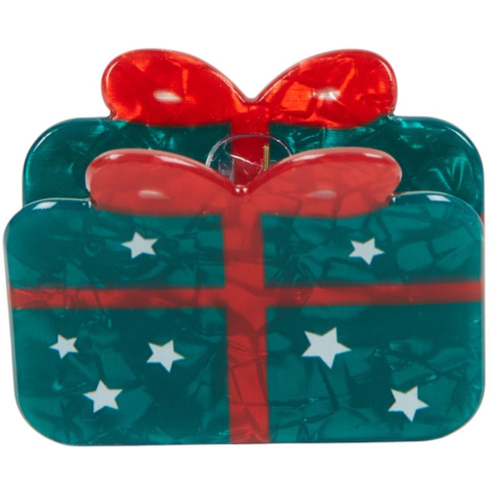 Pack of 4 Christmas Mini Claw Clips Image 4