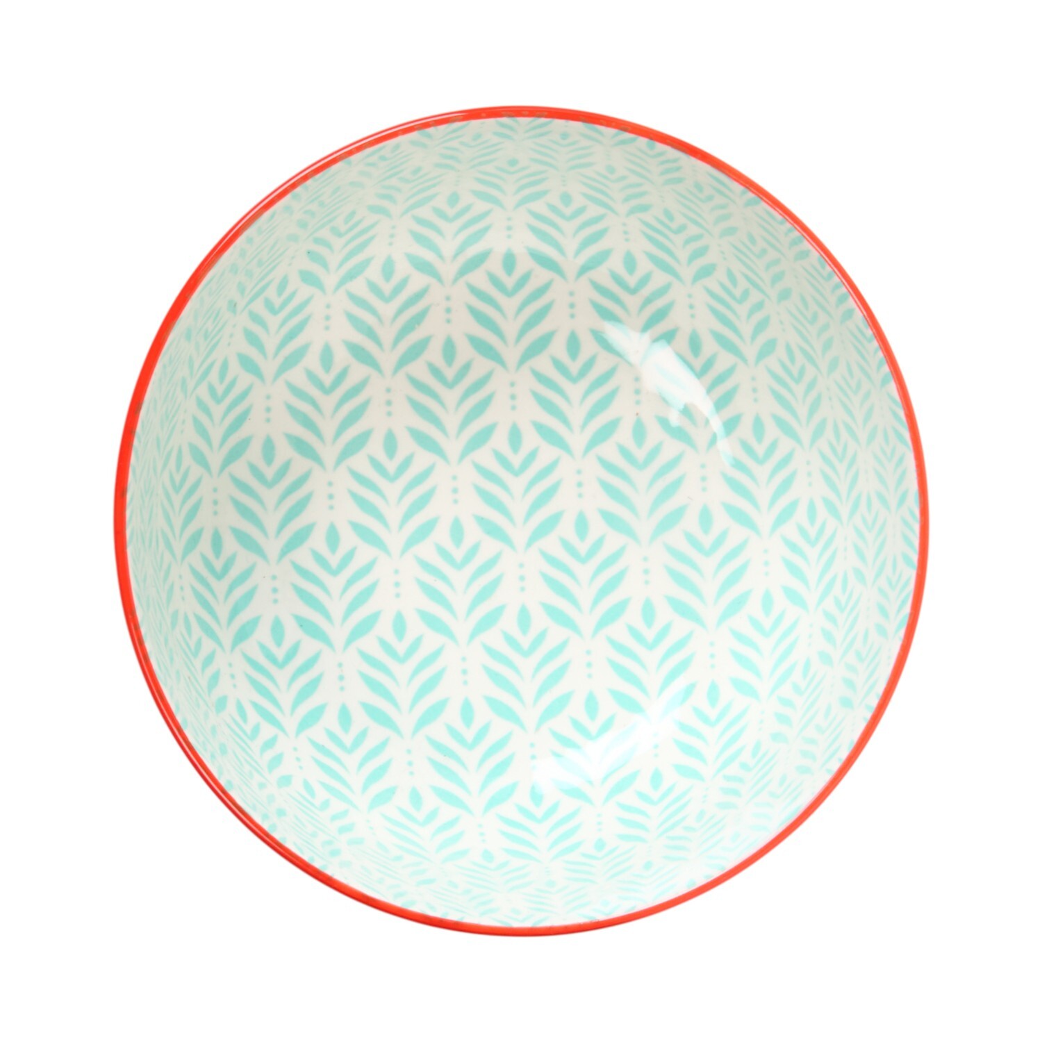 Azalia Pad Print Bowl Blue Image 2