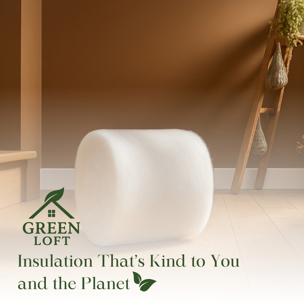 Green Loft Thermal Polyester Insulation Roll 8m x 570 x 50mm Image 3