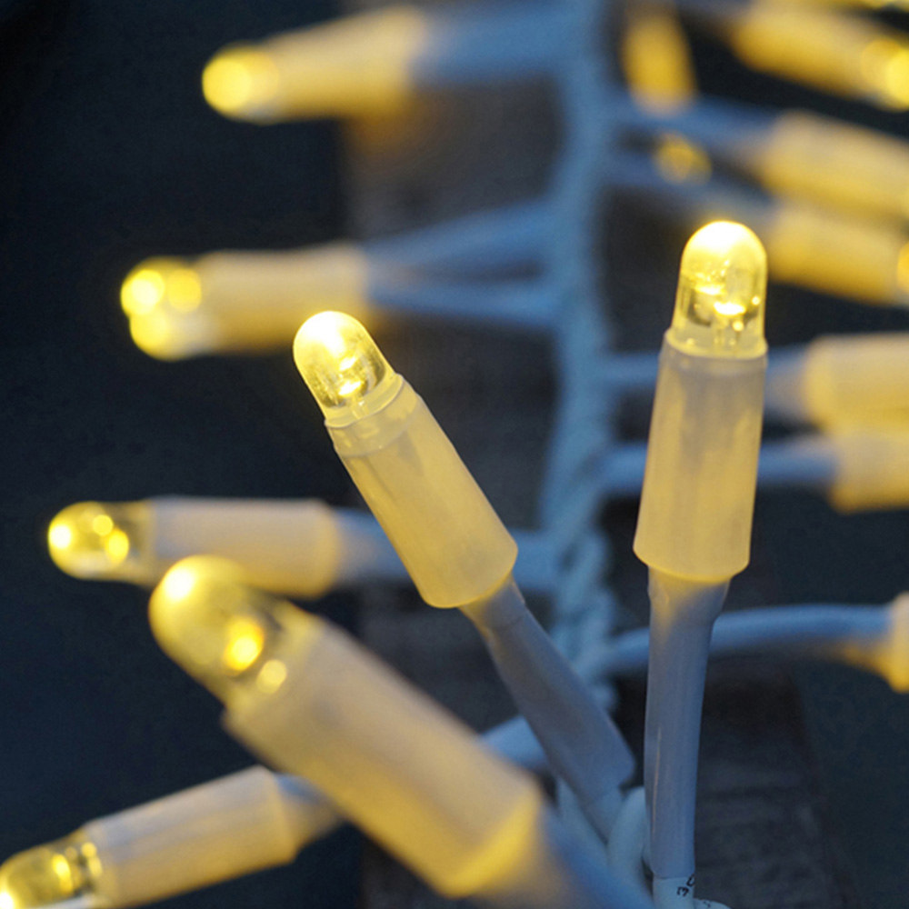 Eagle Connect 1250 Warm White LED White Cluster Light 25m Image 6