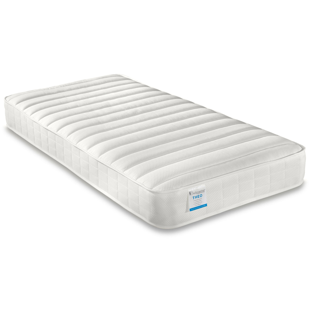 Bedmaster Oliver Triple Sleeper White Bunk Bed with Pocket Sprung Mattresses Image 2