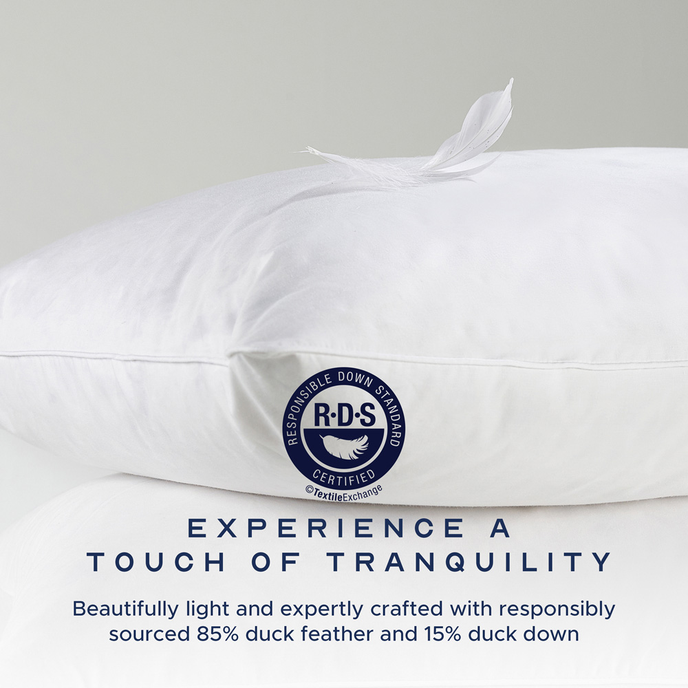 Snuggledown King Size White Scandinavian Duck Feather And Down Duvet 10.5 Tog Image 4