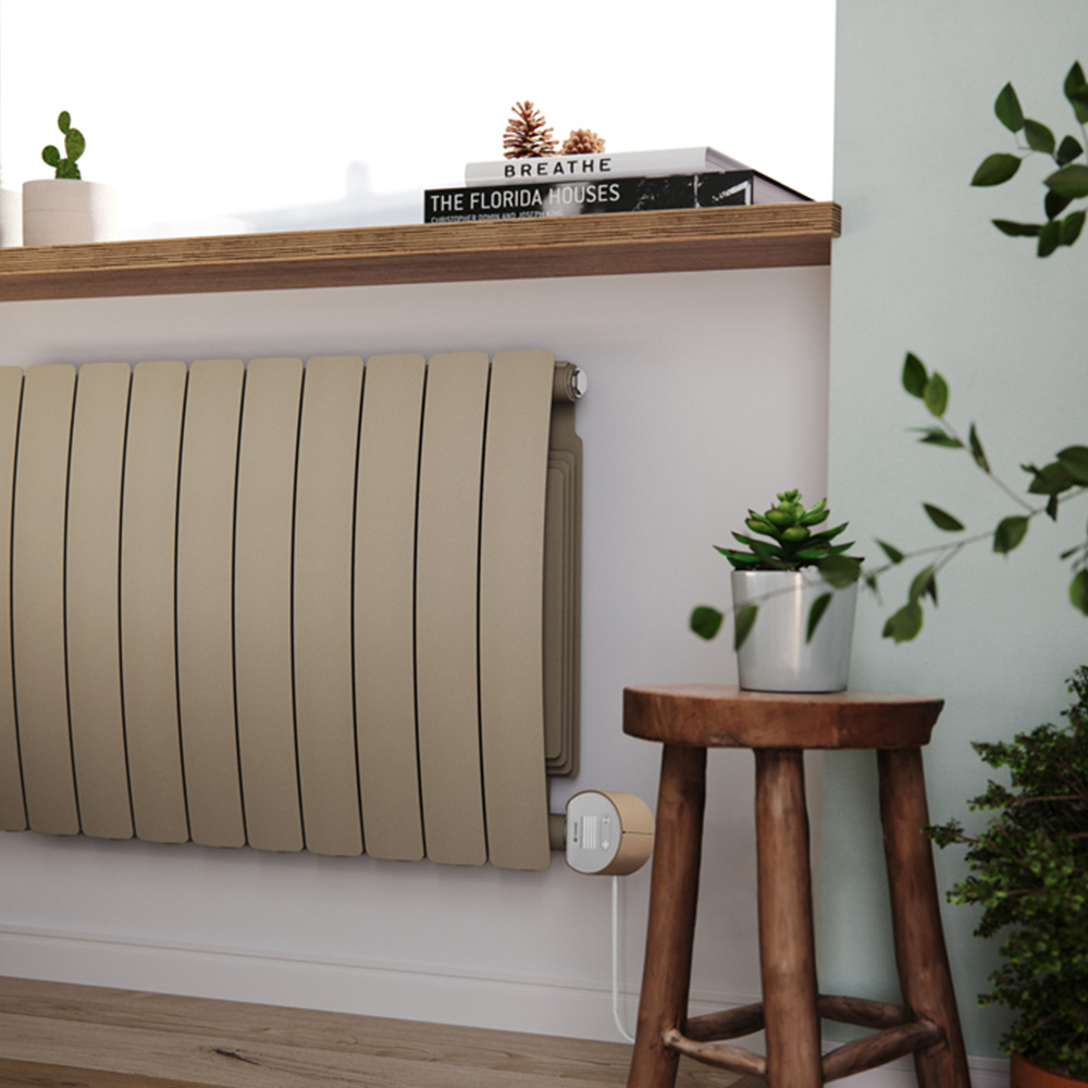 Terma Bergamo Wi-Fi Quartz Mocha Electric Radiator 2000W 590 x 1360mm Image 8