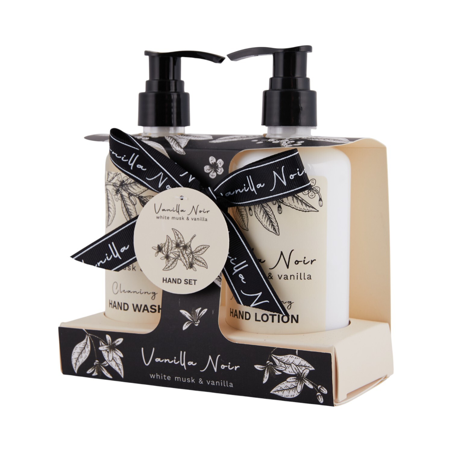 Vanilla Noir Hand Set Black and Cream Image 2