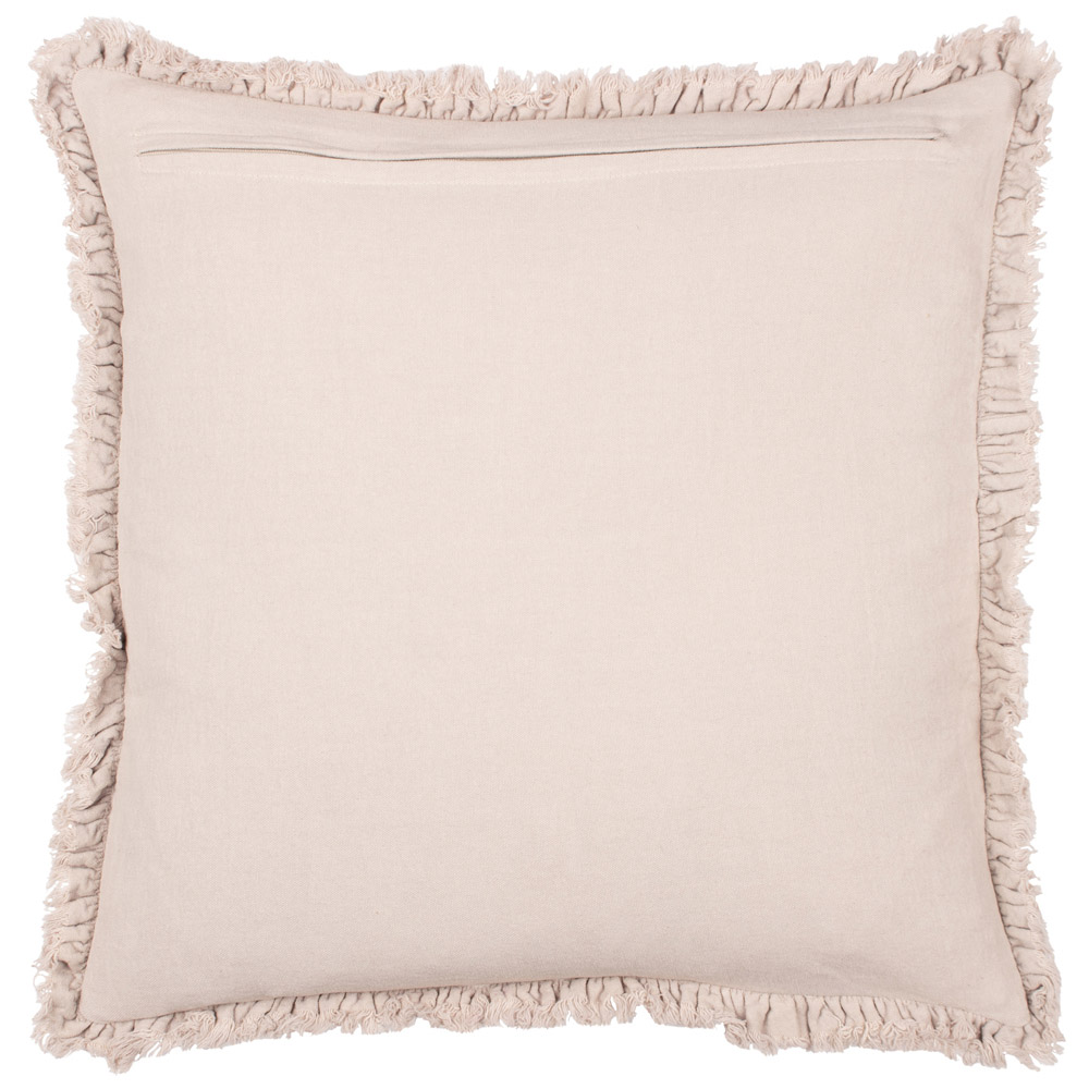 Yard Bertie Natural Cotton Velvet Cushion Image 2