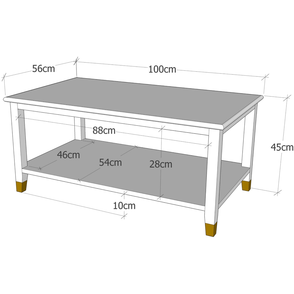 Palazzi Red Coffee Table Image 8
