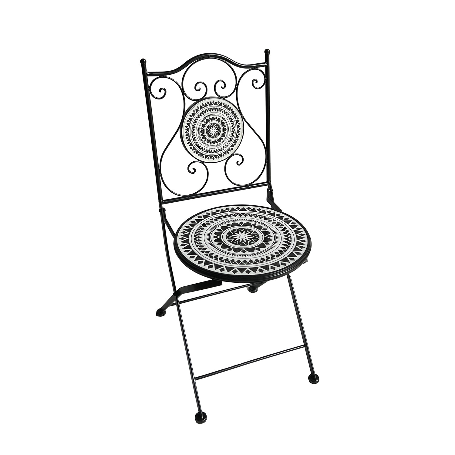 Mabel 4 Seater Dining Set Monochrome Image 2