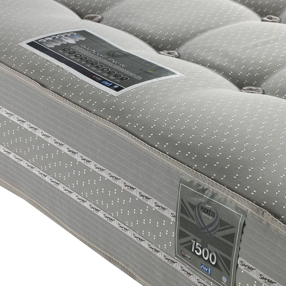 Sareer Matrah Single Pocketo 1500 Latex Foam Mattress Image 2