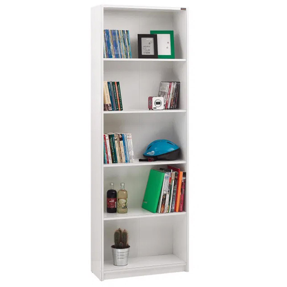 FWStyle 5 Tier White Shelving Unit Image 2