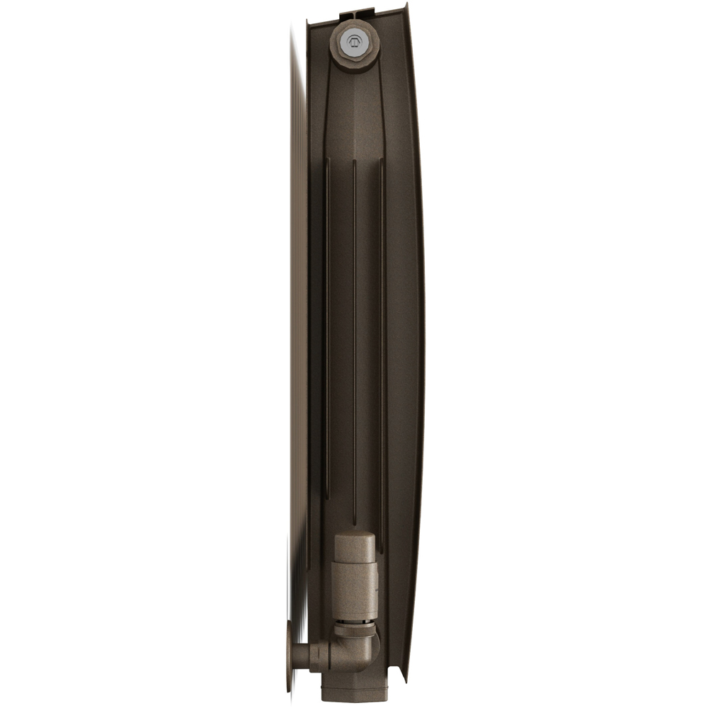 Terma Bergamo 6530BTU Quartz Mocha 17 Section Radiator 590 x 1360mm Image 4