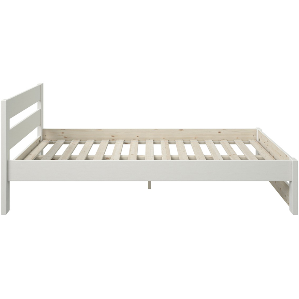 Noomi Tera Small Double White Bed Frame Image 4