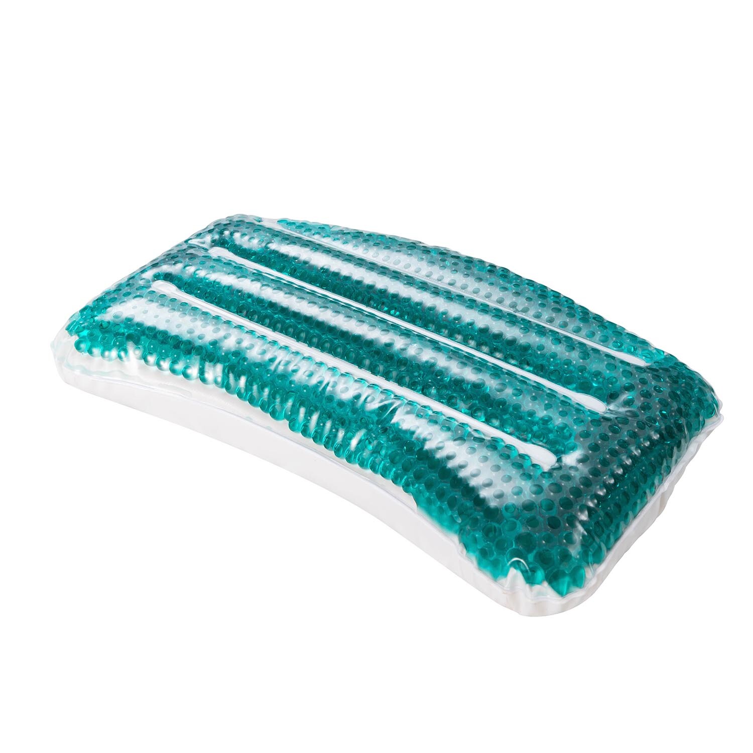 Soothing Gel Bath Pillow - Teal Image 2