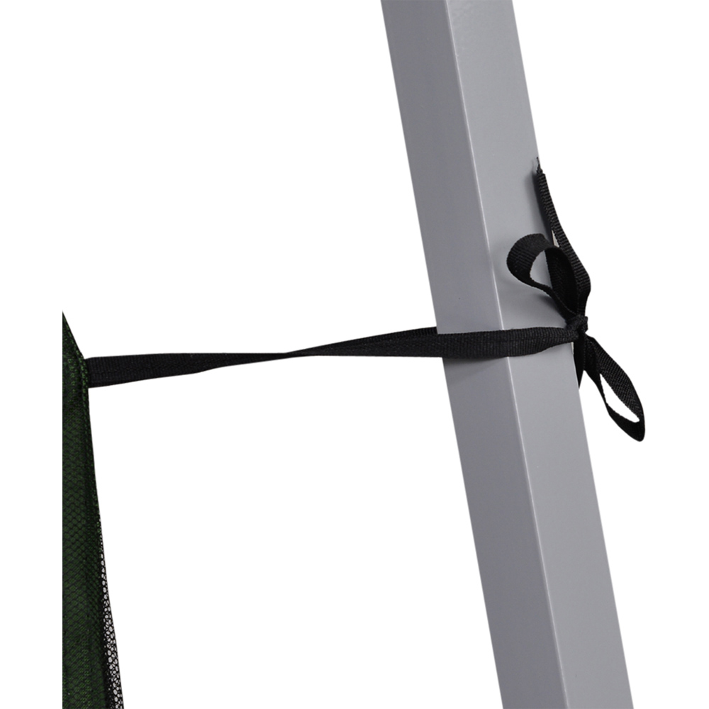 Outsunny 3 x 3m Green Foldable Pop Up Gazebo with Mosquito Netting Image 5