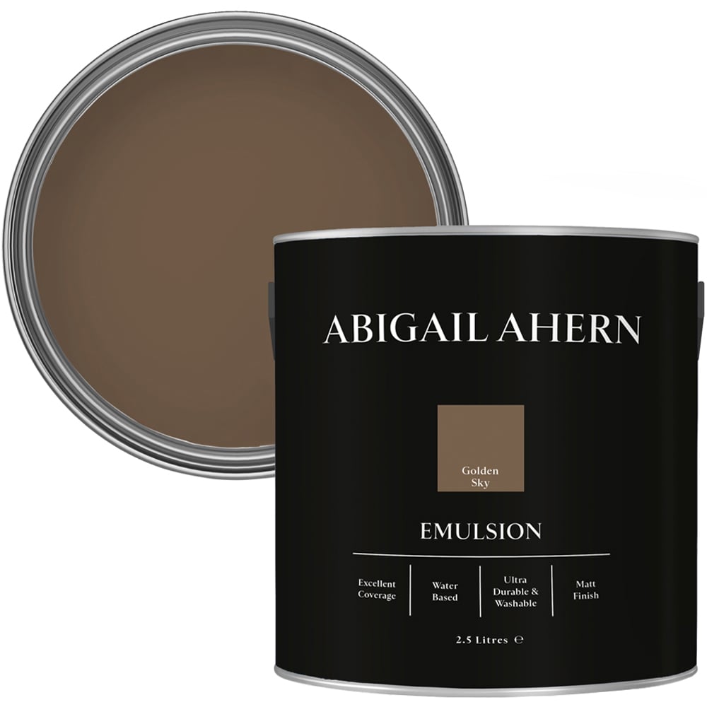 Abigail Ahern Walls and Ceilings Golden Sky Emulsion Paint 2.5L Image 1