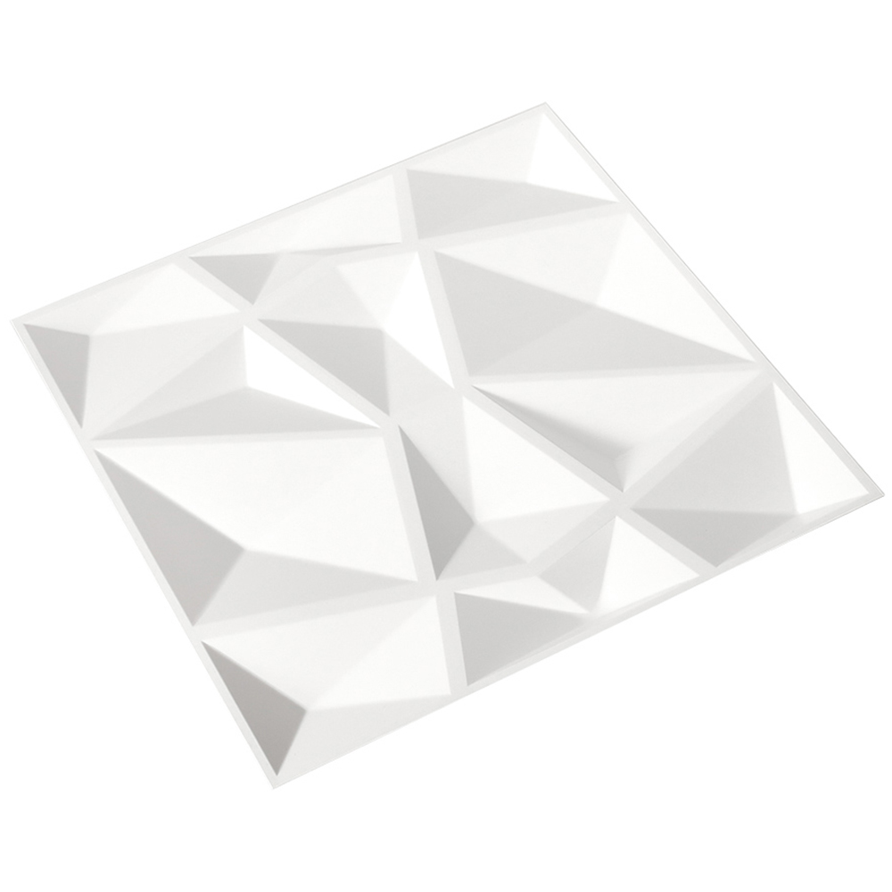 Living and Home 3D Diamond Wall Panel 12 Pack Image 3