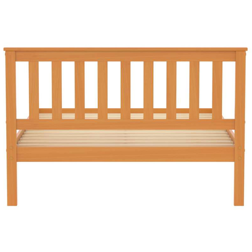 Denver Small Double Pine Wooden Bed Image 6